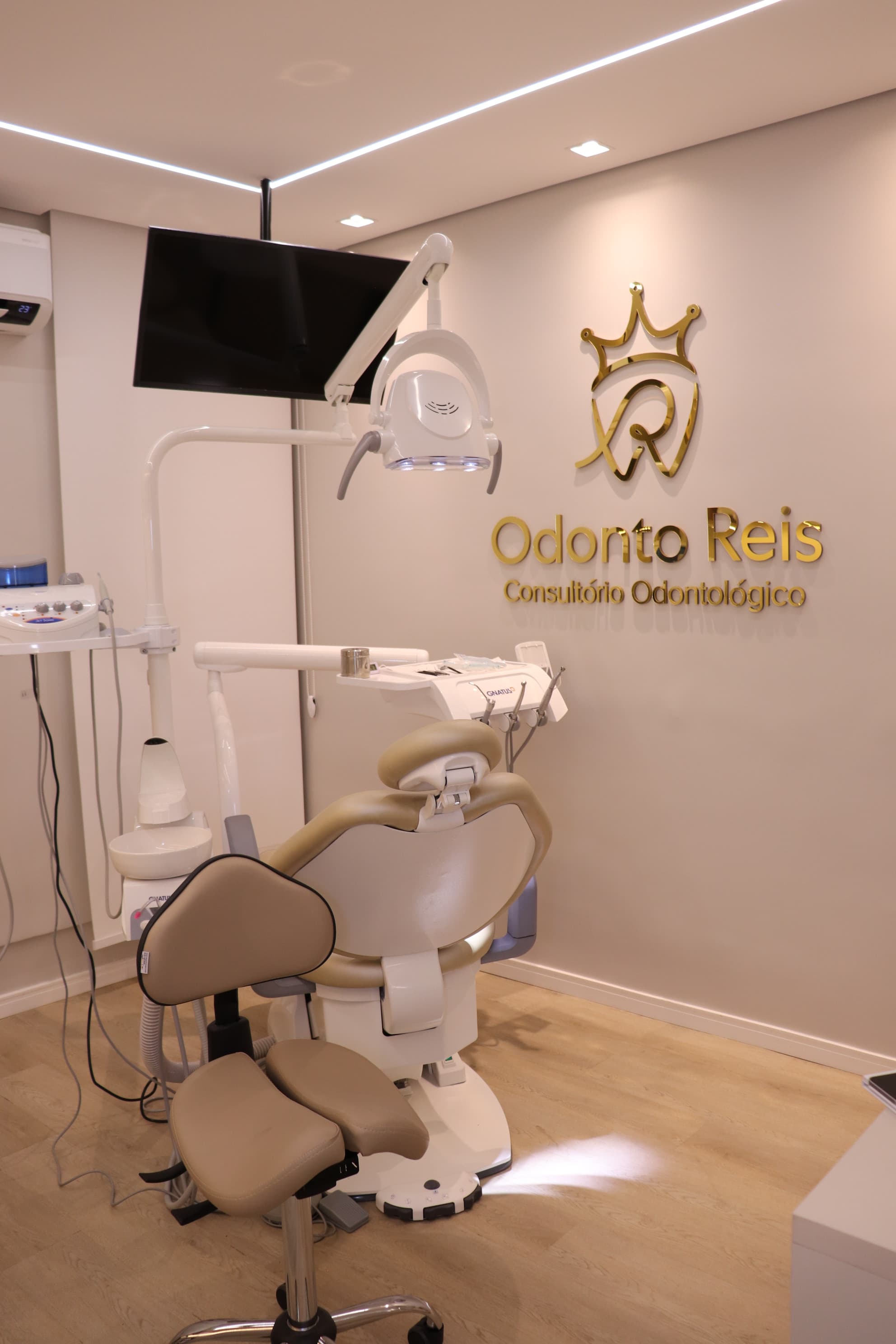 Sala clínica de atendimento da Odonto Reis